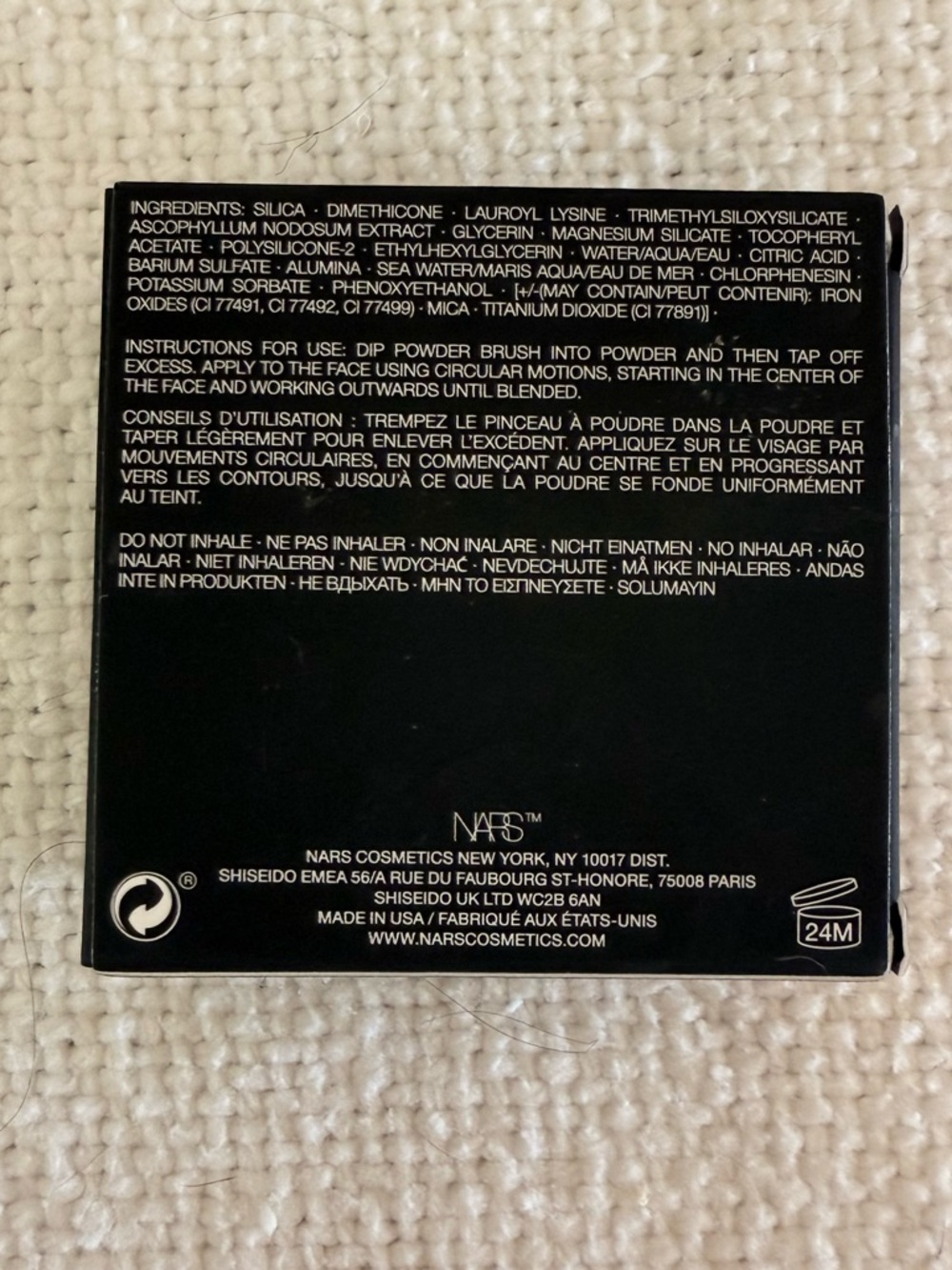 NARS Light Reflecting Loose Setting Powder Translucent 11g - Picture 3 of 3